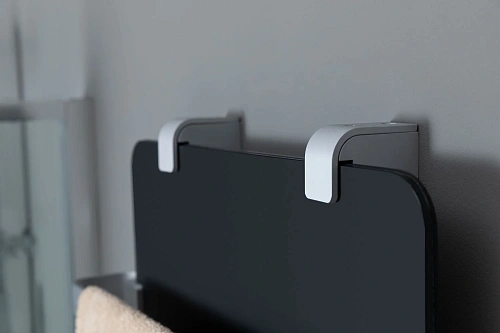 Полотенцесушитель электрический Allen Brau Infinity 140x44 00325625 с рейлингом 2.0 и креплением, серебро брашированное Полотенцесушитель электрический Allen Brau Infinity 140x44 00325625 с рейлингом 2.0 и креплением, серебро брашированное