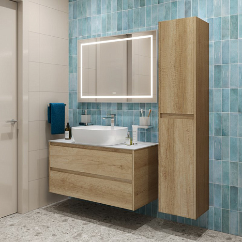 Тумба со столешницей и раковиной BelBagno KRAFT 80 kraft80rnn-kepbo-1302-set подвесная KRAFT80RNN-KEPBO-1302-SET Тумба со столешницей и раковиной BelBagno KRAFT 80 kraft80rnn-kepbo-1302-set подвесная KRAFT80RNN-KEPBO-1302-SET