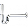 Картинка анонса товара «сифон для раковины hansgrohe трубчатый, хром 53010000»
