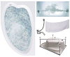 Картинка анонса товара «акриловая ванна timo iva iva1610l-ktiva16-spv1505-t-cm-fpiva16l 160x100 гидромассажная 6 джет»