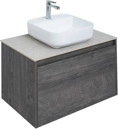 Тумба под раковину Aquanet Nova Lite 75 дуб рошелье (1 ящик) 00242274 Тумба под раковину Aquanet Nova Lite 75 дуб рошелье (1 ящик) 00242274