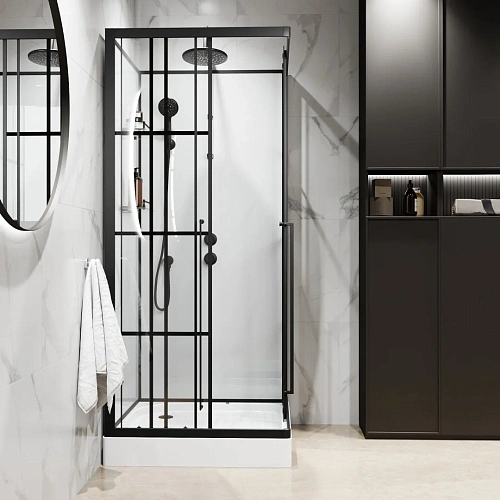 Душевая кабина Niagara Standart ST90/15QR/KL/BKT (900х900х2250) Душевая кабина Niagara Standart ST90/15QR/KL/BKT (900х900х2250)