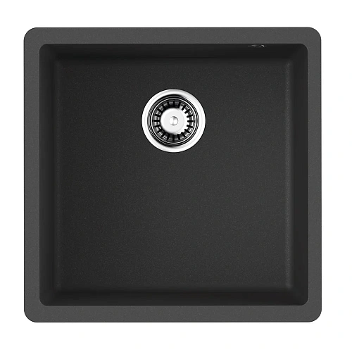 Кухонная мойка Omoikiri Bosen 44-U-BL Tetogranit/черный 4993595 Кухонная мойка Omoikiri Bosen 44-U-BL Tetogranit/черный 4993595