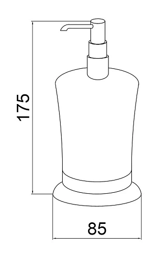 Дозатор жидкого мыла Boheme Medici 10610 Дозатор жидкого мыла Boheme Medici 10610