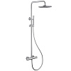 Картинка анонса товара «душевая система abber wasser kreis af8160 с термостатом без излива, хром»