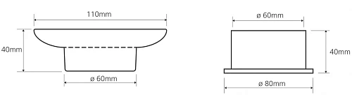 Мыльница Bemeta OMEGA 138108191 Мыльница Bemeta OMEGA 138108191