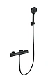 Смеситель для душа Wonzon & Woghand с термостатом, черный матовый (WW-A2006-A-MB) Смеситель для душа Wonzon & Woghand с термостатом, черный матовый (WW-A2006-A-MB)