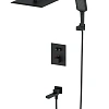 Душевая система Wonzon & Woghand с термостатом, встраиваемая, черный матовый (WW-88929003-MB) Душевая система Wonzon & Woghand с термостатом, встраиваемая, черный матовый (WW-88929003-MB)