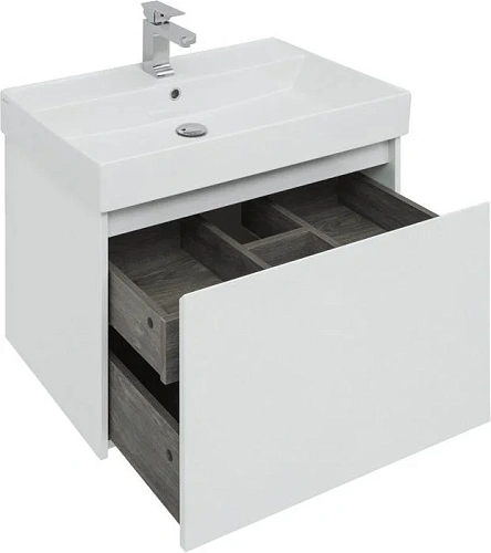 Комплект мебели Aquanet Nova Lite 75 белый (1 ящик) 00242296 Комплект мебели Aquanet Nova Lite 75 белый (1 ящик) 00242296