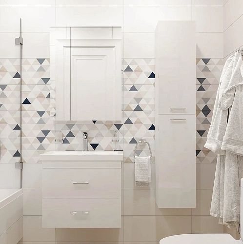 Комплект мебели DIWO Ростов 60 белая, в современном стиле, российская (гарнитур, комплект) 461298 Комплект мебели DIWO Ростов 60 белая, в современном стиле, российская (гарнитур, комплект) 461298