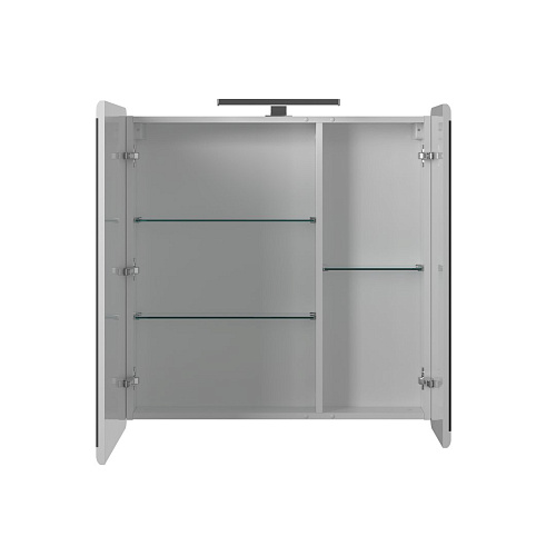 Зеркальный шкаф BRIZ Эстель 28-80 221 02-28080-00 00 БЕЛ белый Зеркальный шкаф BRIZ Эстель 28-80 221 02-28080-00 00 БЕЛ белый