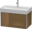 Тумба под раковину Duravit XSquare XS406206161 подвесная 78 см Коричнево-оливковый глянцевый Тумба под раковину Duravit XSquare XS406206161 подвесная 78 см Коричнево-оливковый глянцевый