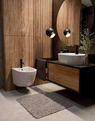 Смеситель для биде AQUAme Siena AQM 6216MB Черный матовый AQM6216MB Смеситель для биде AQUAme Siena AQM 6216MB Черный матовый AQM6216MB