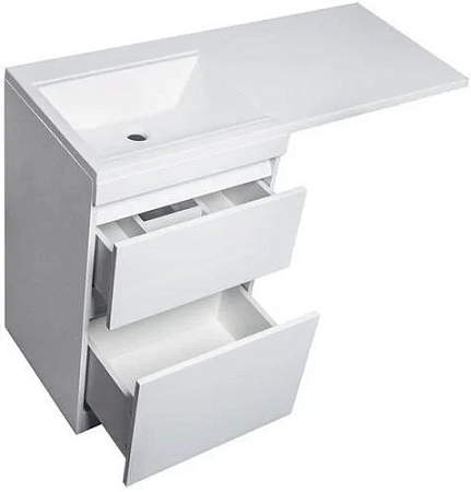 Тумба под раковину Style Line Даллас 115, Люкс белая, PLUS СС-00000515 Тумба под раковину Style Line Даллас 115, Люкс белая, PLUS СС-00000515
