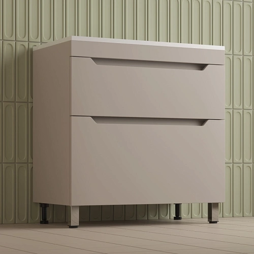 Тумба под раковину Style Line Остин 80 см ЛС-00002397 напольная, крем Тумба под раковину Style Line Остин 80 см ЛС-00002397 напольная, крем