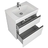 Тумба под раковину DREJA GRACE PLUS, 60 см, подвесная/напольная, 2 ящика, с опорами, белый глянец 99 99.0904 Тумба под раковину DREJA GRACE PLUS, 60 см, подвесная/напольная, 2 ящика, с опорами, белый глянец 99 99.0904