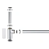 Сифон для раковины Timo 958/00L хром Сифон для раковины Timo 958/00L хром