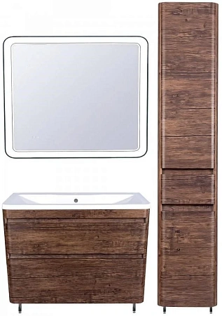 Зеркало Style Line Атлантика 100x80 с подсветкой и часами СС-00000669 Зеркало Style Line Атлантика 100x80 с подсветкой и часами СС-00000669