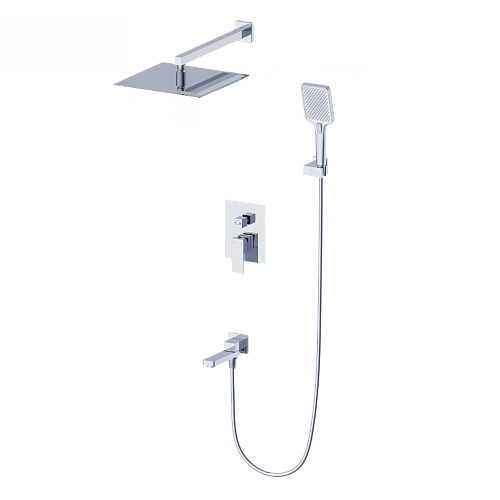 Душевая система Wonzon & Woghand встраиваемая, хром (WW-88087068-CR) Душевая система Wonzon & Woghand встраиваемая, хром (WW-88087068-CR)