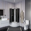 Душевая кабина Niagara Classic NG-2509-14BKT (1000х1000х2100) высокий поддон (40см) стекло тонированное 25091434BKT Душевая кабина Niagara Classic NG-2509-14BKT (1000х1000х2100) высокий поддон (40см) стекло тонированное 25091434BKT