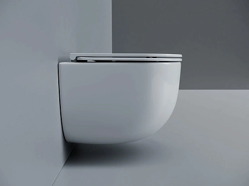 Унитаз подвесной Ceramica Nova Voga CN4012T смыв торнадо 3.0, с сидением микролифт, белый Унитаз подвесной Ceramica Nova Voga CN4012T смыв торнадо 3.0, с сидением микролифт, белый