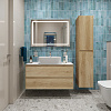Картинка анонса товара «тумба со столешницей и раковиной belbagno kraft 80 kraft80rnn-kepbo-1302-set подвесная kraft80rnn-kepbo-1302-set»