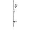 Картинка анонса товара «душевой гарнитур hansgrohe 120 3jet ecosmart 26633000 9 л/мин со штангой 90 см и мыльницей»