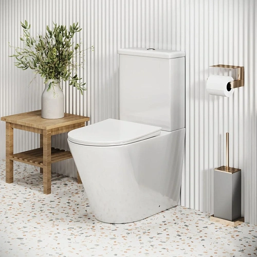 Унитаз напольный GROSSMAN GR-4480S Color 620x365x810 безободковый с тонкой крышкой Унитаз напольный GROSSMAN GR-4480S Color 620x365x810 безободковый с тонкой крышкой