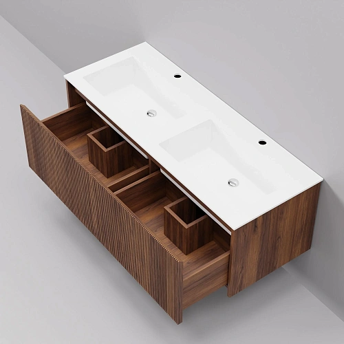 Тумба с раковиной ArtDecco Camilla 120 ACM12W22D100 черный орех Тумба с раковиной ArtDecco Camilla 120 ACM12W22D100 черный орех