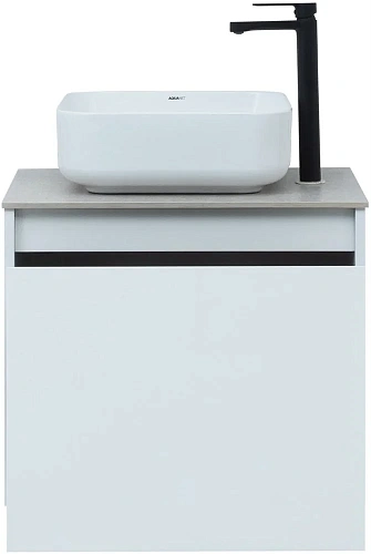 Тумба под раковину Aquanet Nova Lite 60 белый (1 ящик) 00242574 Тумба под раковину Aquanet Nova Lite 60 белый (1 ящик) 00242574