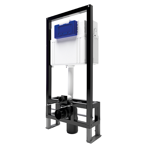 Инсталляция для унитаза BETTOSERB SAVA FREE STANDING SFS40006465 с клавишей смыва DUO хром/хром матовый Инсталляция для унитаза BETTOSERB SAVA FREE STANDING SFS40006465 с клавишей смыва DUO хром/хром матовый