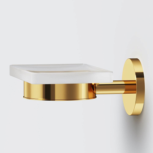 Мыльница AM.PM X-Joy A85A34299 стеклянная золото Мыльница AM.PM X-Joy A85A34299 стеклянная золото