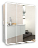 Картинка анонса товара «зеркальный шкаф silver mirrors alliance 805х800 (led-00002516)»