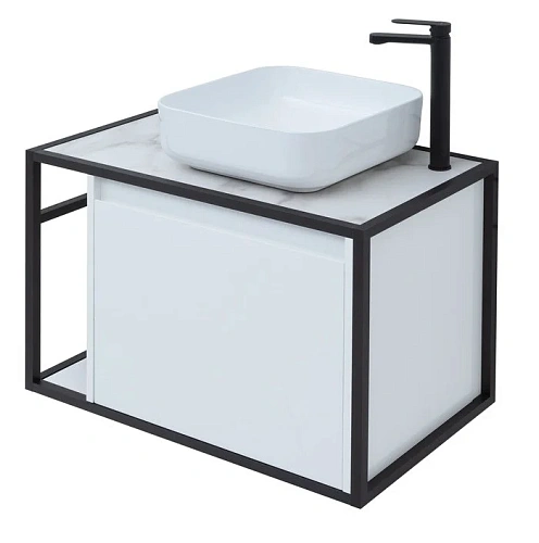 Тумба под раковину Aquanet Nova Lite Loft 75 R белый 00261649 Тумба под раковину Aquanet Nova Lite Loft 75 R белый 00261649