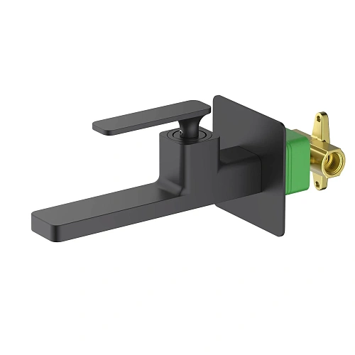 Смеситель для раковины Timo Torne 4372/03SM встраиваемый черный Смеситель для раковины Timo Torne 4372/03SM встраиваемый черный