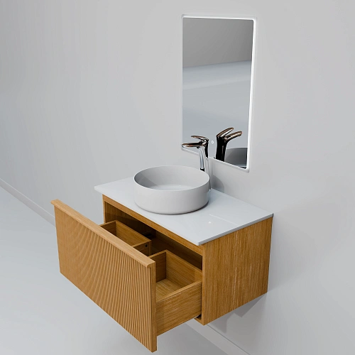 Комплект мебели ArtDecco Andy 80 AAN08W11S3MF белый дуб Комплект мебели ArtDecco Andy 80 AAN08W11S3MF белый дуб