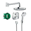 Душевая система Hansgrohe Croma Select E 27294000 встраиваемая, хром