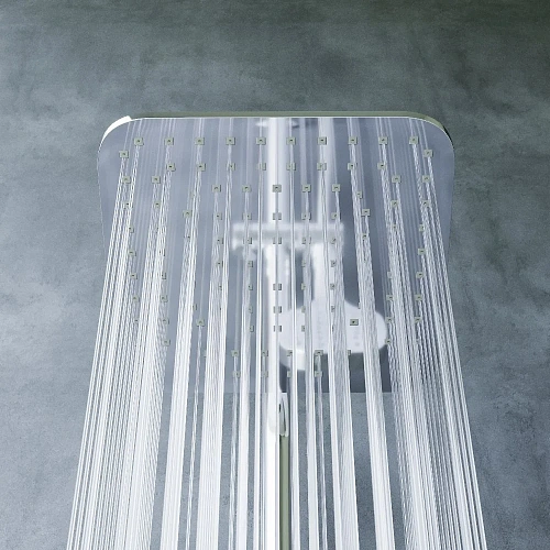 Душевая система Dorff Norma D0712000 с квадратными лейками, хром Душевая система Dorff Norma D0712000 с квадратными лейками, хром