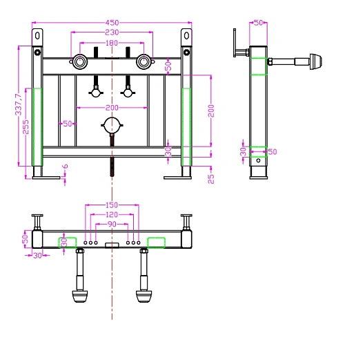 Биде подвесное Timo KULO TWB-02+TK-404 белое глянцевое с системой инсталляции Биде подвесное Timo KULO TWB-02+TK-404 белое глянцевое с системой инсталляции