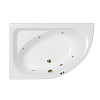 Акриловая ванна WHITECROSS Aquarella 170x110 левая &quot;SOFT&quot; бронза 0108.170110.100.SOFT.BR