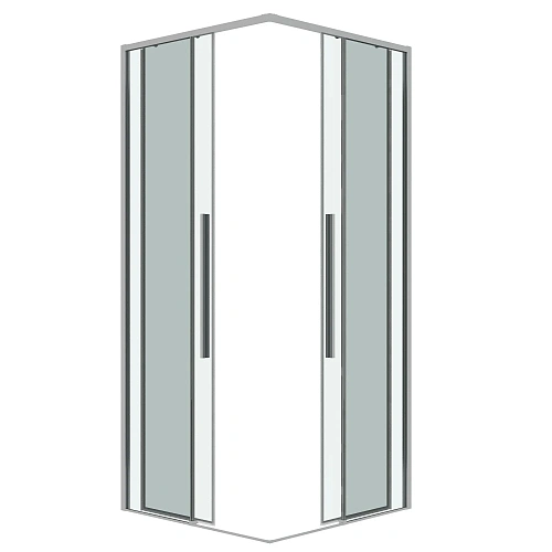 Душевая дверь GROSSMAN 1/2.К33.01.11.10.00 Galaxy (110x195) хром, стекло прозрачное Душевая дверь GROSSMAN 1/2.К33.01.11.10.00 Galaxy (110x195) хром, стекло прозрачное