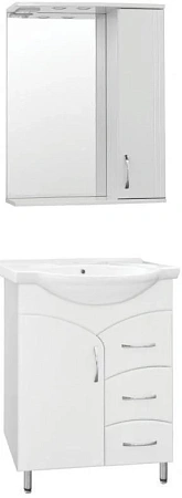 Тумба под раковину Style Line Эко Стандарт 22 (3 ящ.) ЛС-00000104 Тумба под раковину Style Line Эко Стандарт 22 (3 ящ.) ЛС-00000104