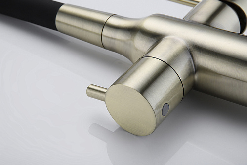 Смеситель для кухни Paulmark Salix бронза Sa213419-BR Смеситель для кухни Paulmark Salix бронза Sa213419-BR