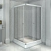 Душевой уголок Radomir Дрим 100 1-09-1-0-0-1190 квадратный, стекла прозрачные, профиль белый Душевой уголок Radomir Дрим 100 1-09-1-0-0-1190 квадратный, стекла прозрачные, профиль белый