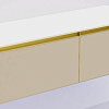 Тумба под раковину Armadi Art QUATRO 790-M2-140(70+70)-D-MG+LD 140 см (70+70) DAPHNE профиль MATT GOLD Тумба под раковину Armadi Art QUATRO 790-M2-140(70+70)-D-MG+LD 140 см (70+70) DAPHNE профиль MATT GOLD