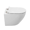 Унитаз подвесной BelBagno SFERA-TOR BB046CH-TOR/BB2111SC безободковый с сиденьем Унитаз подвесной BelBagno SFERA-TOR BB046CH-TOR/BB2111SC безободковый с сиденьем