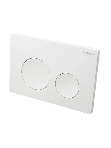 Клавиша смыва BelBagno BB-03C-BL белый глянец Клавиша смыва BelBagno BB-03C-BL белый глянец