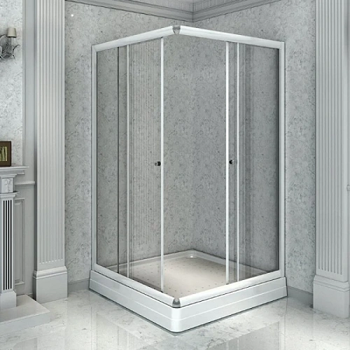 Душевой уголок Radomir Дрим 100 1-09-1-0-0-1190 квадратный, стекла прозрачные, профиль белый Душевой уголок Radomir Дрим 100 1-09-1-0-0-1190 квадратный, стекла прозрачные, профиль белый