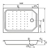 Душевой поддон RGW Acryl STYLE 800x1400 мм 16183814-11 прямоугольный белый Душевой поддон RGW Acryl STYLE 800x1400 мм 16183814-11 прямоугольный белый