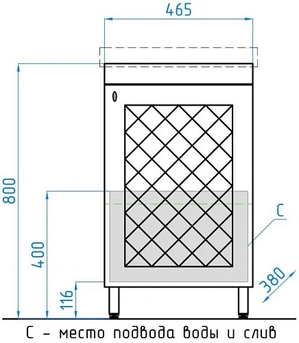 Тумба под раковину Style Line Канна 50 ЛС-00000297 Тумба под раковину Style Line Канна 50 ЛС-00000297